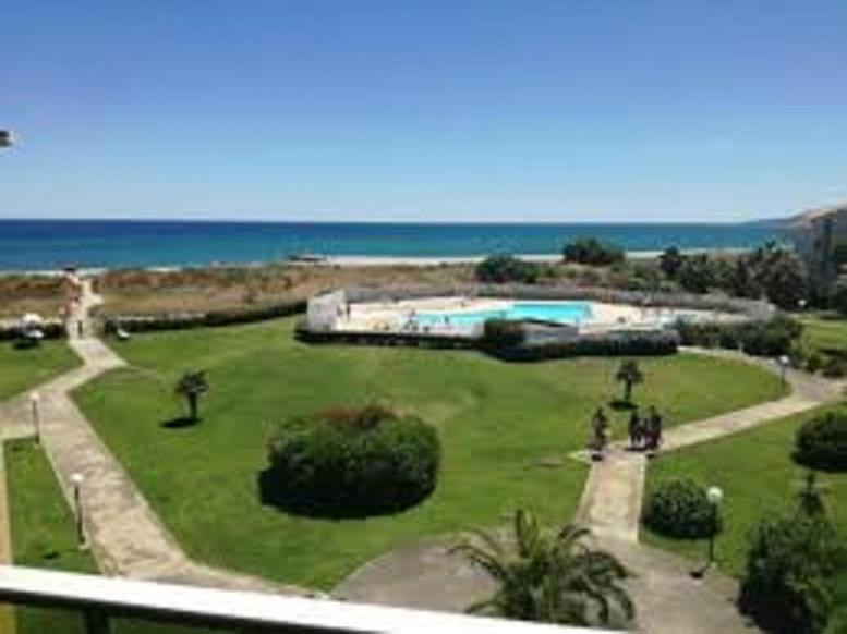 Les Goellettes : Vue Mer Et Piscine Saint-Cyprien  Εξωτερικό φωτογραφία