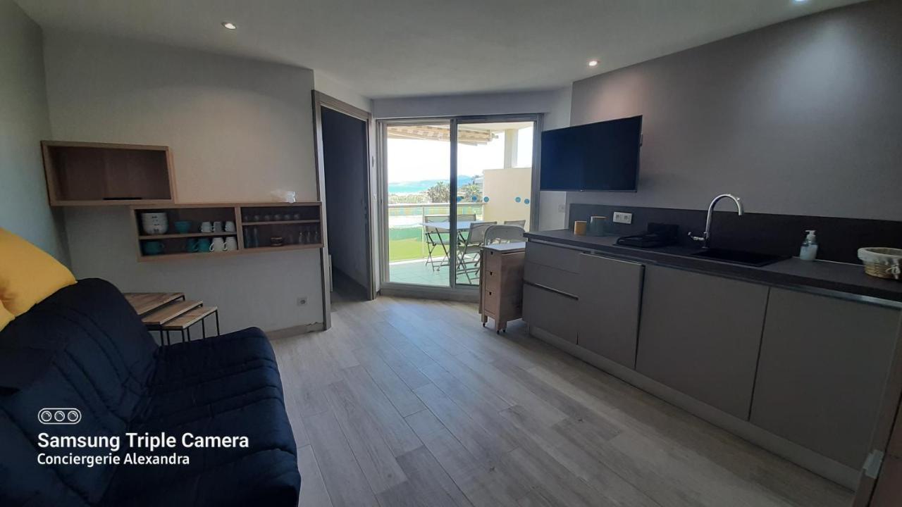 Les Goellettes : Vue Mer Et Piscine Saint-Cyprien  Εξωτερικό φωτογραφία